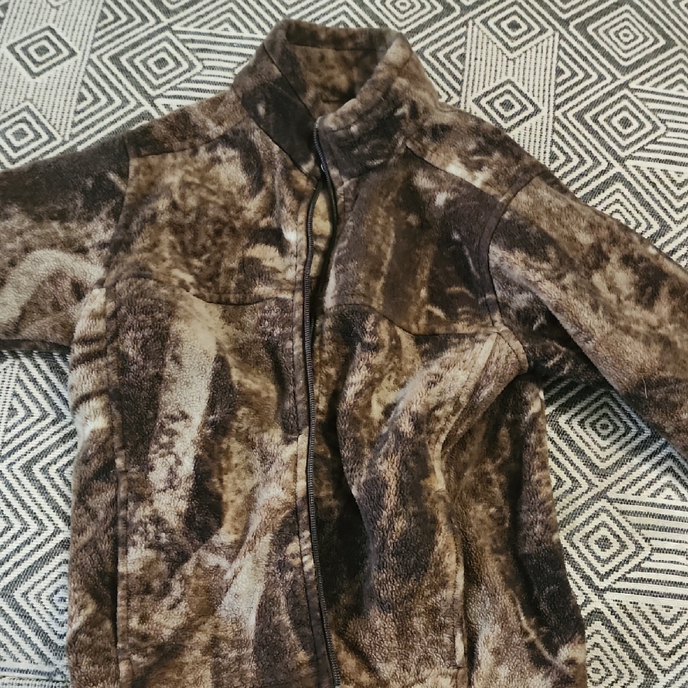 Reel Legends Brown Kids Puffer Jacket